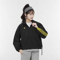 adidas NEO 春季W CSMLY WB女士舒适休闲外套皮肤衣运动户外风衣