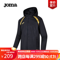  Joma/荷马 防水 运动外套  黑色 L/175