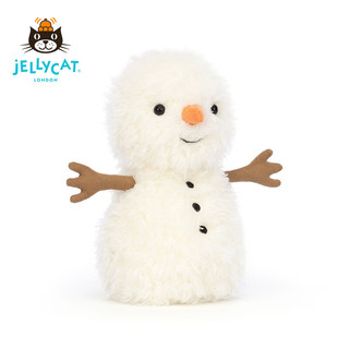 Jellycat 2023圣诞小雪人 毛绒玩具玩偶公仔 小雪人 H18 X W10 CM