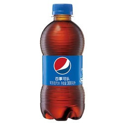 pepsi 百事 可乐原味汽水碳酸饮料300ml*24瓶整箱装饮品