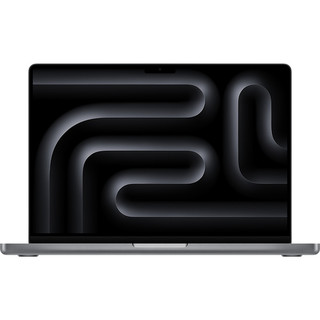 百亿补贴：Apple 苹果 MacBook Pro M3版 14英寸 轻薄本 深空灰色（M3、8GB、512GB SSD、Mini-LED、120Hz、MTL73CH/A）