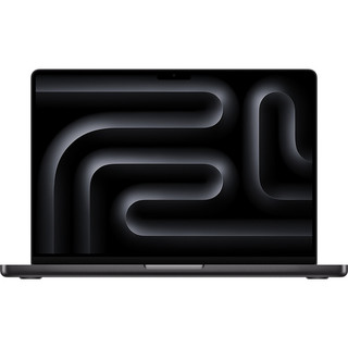 Apple 苹果 MacBook Pro M3版 14英寸 轻薄本 深空黑色（M3 Pro 12+18核、核芯显卡、18GB、1TB SSD、Mini-LED、120Hz、MRX43CH/A）