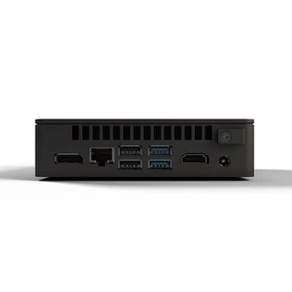 intel 英特尔 NUC11ATKC4 赛扬版 家用迷你台式机 黑色（赛扬N5105、核芯显卡、8GB、500GB SSD、风冷）