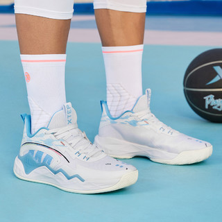 XTEP 特步 2023秋季新款林书豪同款实战低帮篮球鞋防滑耐磨运动鞋