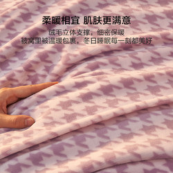 BLISS 百丽丝 水星百丽丝家纺牛奶绒被套单件被罩宿舍家用床上用品