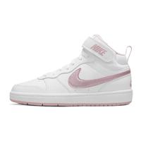 NIKE 耐克 Court Borough Mid 2 (GS) 大童运动板鞋 CD7782-105 白粉色 39