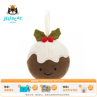 Jellycat 2023圣诞欢乐节庆圣诞布丁 毛绒玩具玩偶公仔 欢乐节庆圣诞布丁 H7 X W7 CM