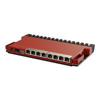 Mikrotik  L009UiGS-RM 双核8个千兆RJ45口1个2.5G SFP支持POE