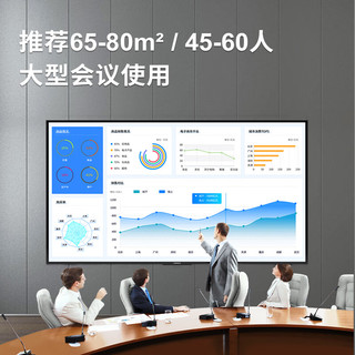 康佳（KONKA）98英寸会议电视大屏4K超高清无线投屏 非触控商用显示智慧屏 开机直达 98X6