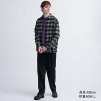 UNIQLO 优衣库 男女装法兰绒格子衬衫 462400