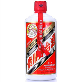 茅台 贵州茅台酒 飞天茅台43度 500ml 酱香型白酒 礼盒酒水  43%vol (单瓶带杯）