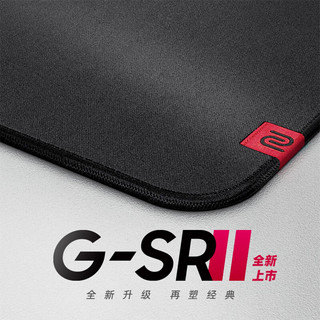 ZOWIE GEAR 卓威奇亚 卓威 ZOWIE 卓威G-SRII 细面电竞黑色鼠标垫大号