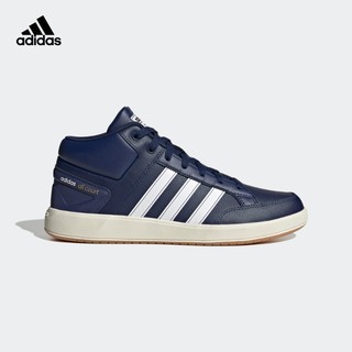 adidas 阿迪达斯 男女网球文化休闲板鞋adidas ALL COURT MID ID5734