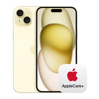 Apple【值享焕新套装版】 iPhone 15 Plus (A3096) 128GB 黄色 支持移动联通电信5G 双卡双待手机