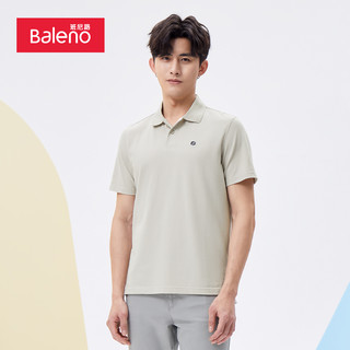 Baleno 班尼路 净色小标POLO衫男