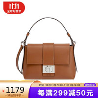 FURLA 芙拉 女士手提包WB00550 棕色 小号