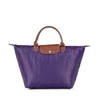 LONGCHAMP 珑骧 女士紫色尼龙手提包 L1623089958