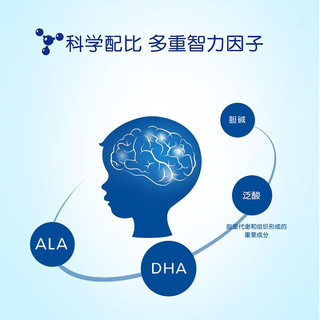 【升级DHA】荷兰儿童奶粉4段白金版700g 2岁以上