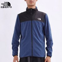 THE NORTH FACE 北面 抓绒衣男士户外防风ZIPIN可做冲锋衣内胆薄款外套