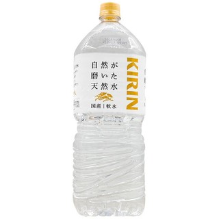 KIRIN 麒麟 现货日本进口麒麟歧阜饮用水天然水0脂0卡自然水2000ml家庭大瓶装