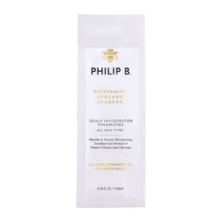 PHILIP B 薄荷鳄梨丰盈洗发露10ml 丰盈蓬松舒缓减压 头皮平衡养护