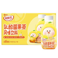 MENGNIU 蒙牛 酸酸乳乳酸菌冰摇柠檬茶味乳酸菌儿童果茶风味饮料 冰摇柠檬茶味350g×15瓶5月30日
