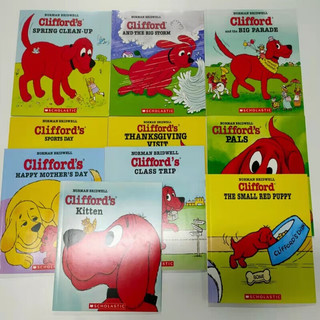 英文原版 大红狗克里弗套装10册Clifford Ultimate Red Box，盒装学乐 S