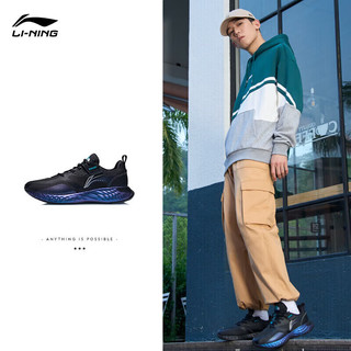 LI-NING 李宁 防护云 防泼水潮流休闲鞋AGLR233