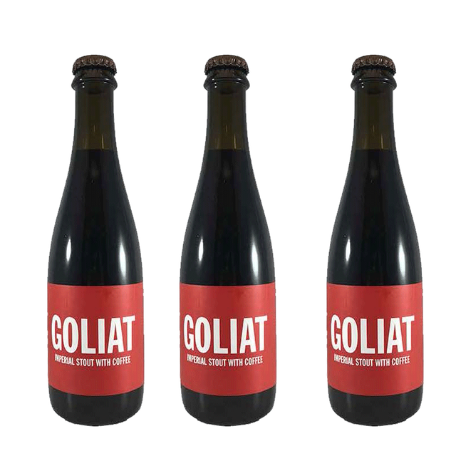 To Øl 图乐 歌利亚巨人 10.5%vol 咖啡帝国世涛啤酒 375ml*3瓶