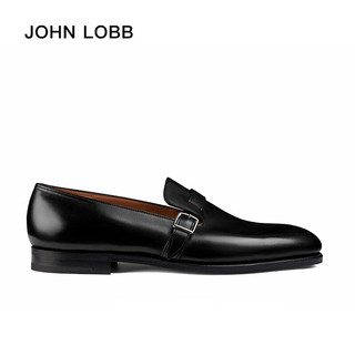 JOHN LOBB 【冬】男士Delano黑色牛津小牛皮乐福鞋 7(41)