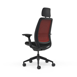 STEELCASE世楷 Series 2 人体工学椅电脑椅游戏电竞学习椅办公座椅升降椅子 红黑电竞色头枕款