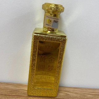 黄金搭档 黄金酱酒黄金圆梦小金砖坤沙酱香纯粮酒53度100ml/瓶