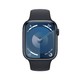 Apple 苹果 Watch Series 9 智能手表45毫米午夜色铝金属表壳 午夜色运动型表带M/LiWatch s9