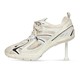 巴黎世家 运动鞋休闲鞋高跟Pander网布尼龙做旧8厘米足弓跟 白色 35