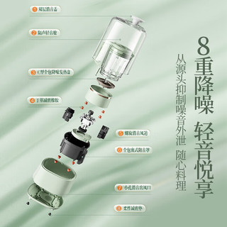 九阳(Joyoung)破壁机轻音家用1.5L大容量隔音罩豆浆智能预约榨汁P919 单杯
