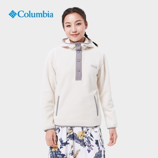 哥伦比亚 户外女子时尚保暖抓绒旅行运动套头卫衣AR4559