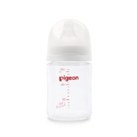 Pigeon 贝亲 自然实感第3代 PRO系列 AA186 玻璃奶瓶 160ml S 1月+
