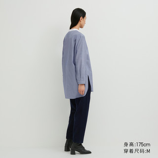 UNIQLO 优衣库 设计师合作款女装IDLF真丝混纺长衫薄外套462502