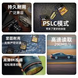 TOPMORE 达墨 SD存储卡储存卡256GB大容量高速V90 PSLC