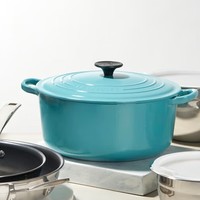 LE CREUSET 酷彩 珐琅锅 20cm 加勒比蓝