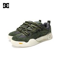 DC SHOES DCSHOES Wave 牛皮剖层绒面革鞋面低帮复合大底DC滑板鞋