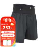 Flipbelt2023款运动腰包裤短裤男女士 速干透气 跑步 经典黑男士 XS
