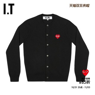 I.T IT CDG PLAY COMME des GARÇONS川久保玲INVADER联名女装针织开衫