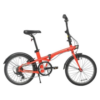 DECATHLON 迪卡侬 TILT 500 折叠自行车 8586811 橙红色 7速 20英寸