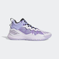 adidas 阿迪达斯 官方罗斯Son of Chi男子冬季签名版中帮专业篮球鞋 浅紫/灰白 45(280mm)