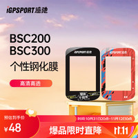 iGPSPORT迹驰 码表钢化膜 适用BSC300/BSC200/iGS630码表 BSC300钢化膜*2 B款