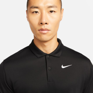 NIKE 耐克 DRI-FIT男速干网球翻领T恤冬POLO环保针织刺绣DH0858