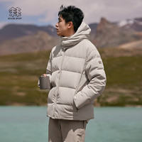 KOLON SPORT可隆SECO云朵羽绒服户外防风保暖鹅绒 灰褐GR-男 L