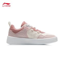 lining李宁行初丨经典休闲鞋女鞋板鞋2023低帮运动鞋agct406