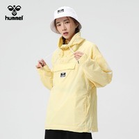 hummel 秋季套头机能工装夹克宽松休闲百搭立领上衣外套 205151-1